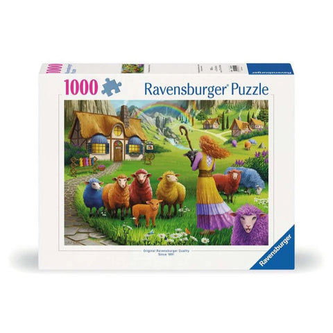 Ravensburger 1000pc Colourful Wool Puzzle