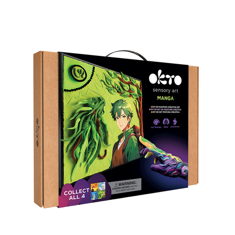 Okto DIY 3D Painting Manga 30x40cm - Earth