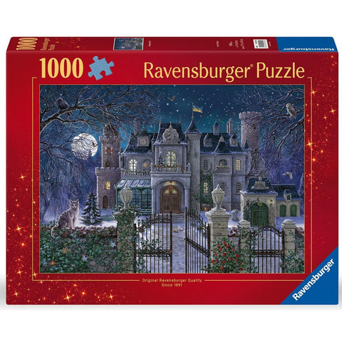 Ravensburger 1000-Pieces Christmas Villa Puzzle