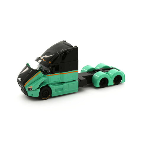 Maisto Licensed 1:64 Scale Design Custom Rigs Mack Anthem Trucks Model (Black Green)