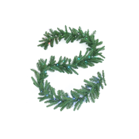 Twinkly Pre-Lit Christmas Garland RGBW 50-LED Gen II