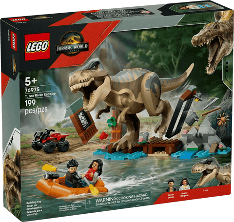 LEGO 76975 T. rex River Escape - Jurassic World