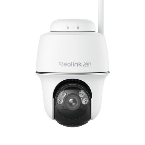 Reolink Argus PT Ultra 4K Pan Tilt Wireless Automatic Tracking Battery Security Camera White