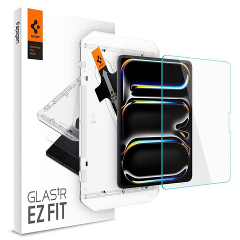 Spigen Apple iPad Pro 13 M5/M4 (2025/2024) EZ Fit GLAS.tR Slim 1PC Glass Screen Protector (Clear)