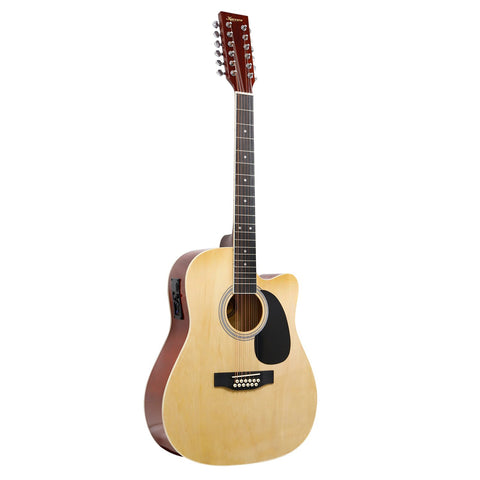 Karrera 12-String Acoustic Guitar with EQ (Natural)