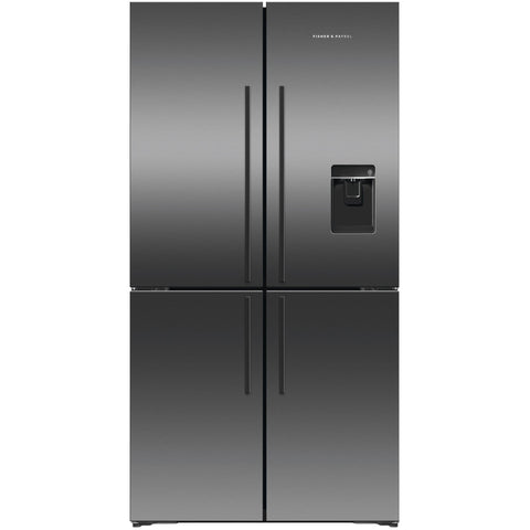 Fisher & Paykel RF605QDUVB2 538L French Door Fridge (Black Stainless Steel)