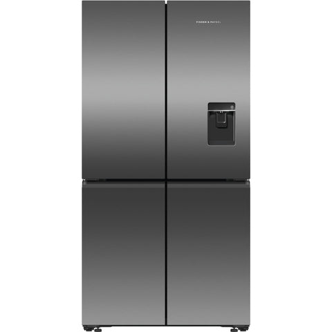 Fisher & Paykel RF605QNUVB1 538L French Door Fridge (Black Stainless Steel)