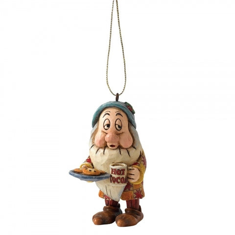 Jim Shore Disney Traditions - Snow White and The Seven Dwarfs - Sleepy Hanging Ornament