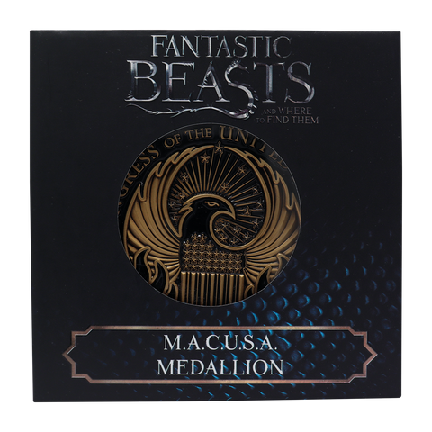 Fanattik Fantastic Beasts Limited Edition MACUSA Medallion