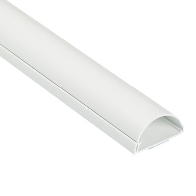 D-Line Cable Management Trunking Kit 1m 50x25mm (White)