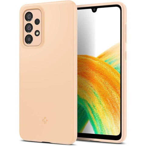 Spigen Samsung Galaxy A33 5G Thin Fit Case (Cotton Peach)