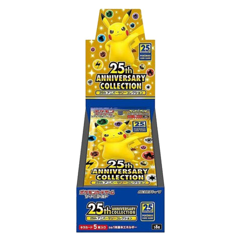 Japanese Pokemon Pokemon 25th Anniversary Collection s8a Booster Box Japanese