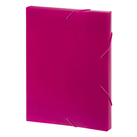 Marbig Document Box (A4) - Pink
