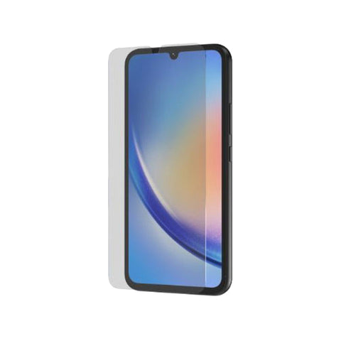 Tech21 Impact Glass w/Anti-Microbial Screen Protector For Samsung A34 - Clear