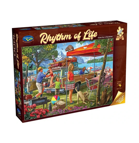Holdson 1000pc Rhythm of Life Vacation Puzzle