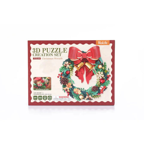 Robotime DIY 3D Christmas Wreath