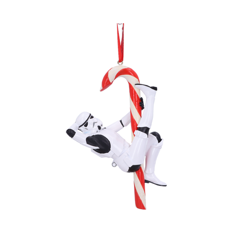 Nemesis Now Original Stormtrooper Ornament - Candy Cane (12cm)
