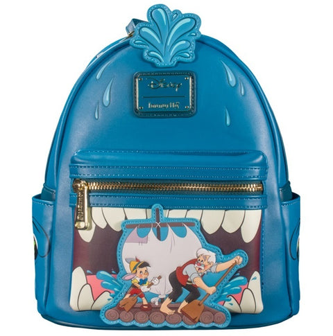 Loungefly Disney Pinocchio - Monstro Mini Backpack