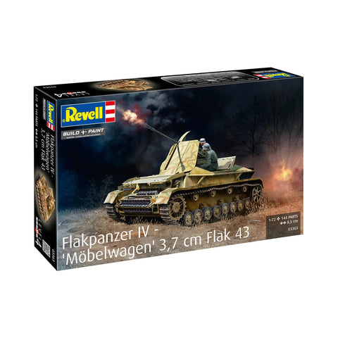Revell 1/72 Flakpanzer IV "Mobelwagen" 3.7cm Flak 43