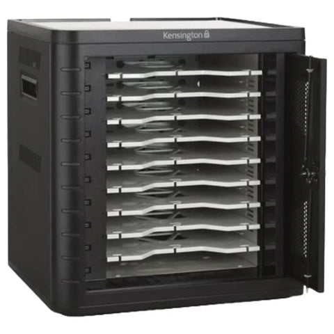 Kensington USB-C Charging Cabinet for Up to 10 Tablets (Black)