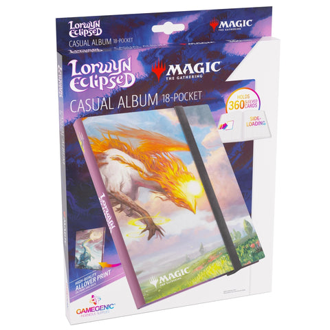 Gamegenic Magic The Gathering Lorwyn Eclipsed Casual Album 18-Pocket - Eirdu, Carrier of Dawn/Isilu, Carrier of Twilight