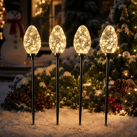 Lexi Lighting 63X21CM Outdoor Pine cone Path Light - Warm White