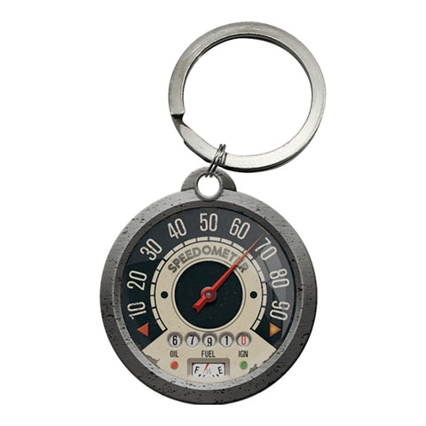 Nostalgic-Art Keyring Round Speedo 7.5x4x0.3cm