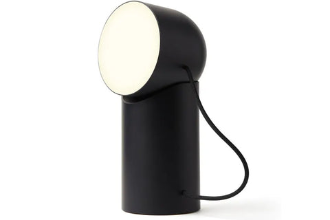 Lexon Orbe Portable Led Lamp With Moving Head (Black)