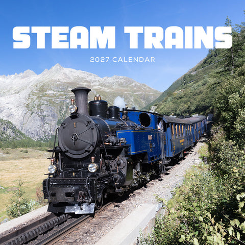 Steam Trains Calendar 2027