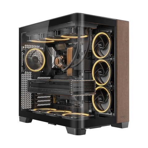 Antec C8 Curve Wood Tempered Glass Full-Tower Case (Black)