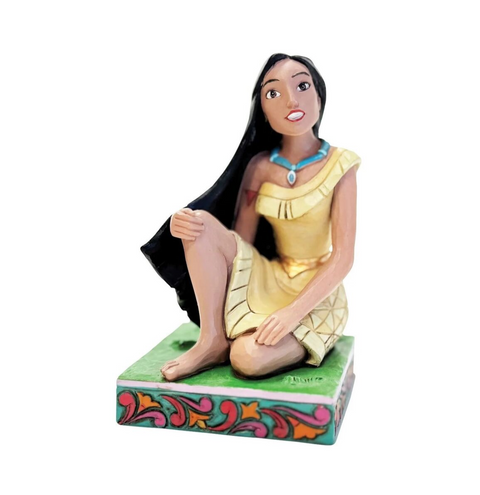Jim Shore Disney Traditions - Pocahontas - Personality Pose Figurine