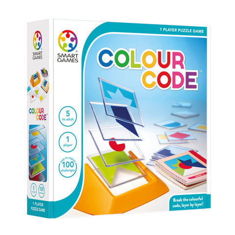 Smart Games Colour Code 1 Player Fun Puzzle Shape Logic Game
