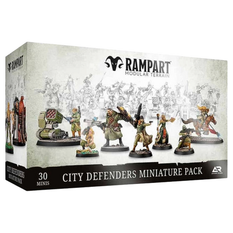 Dungeons & Dragons Dungeons & Lasers: Rampart City Defenders Miniature Pack
