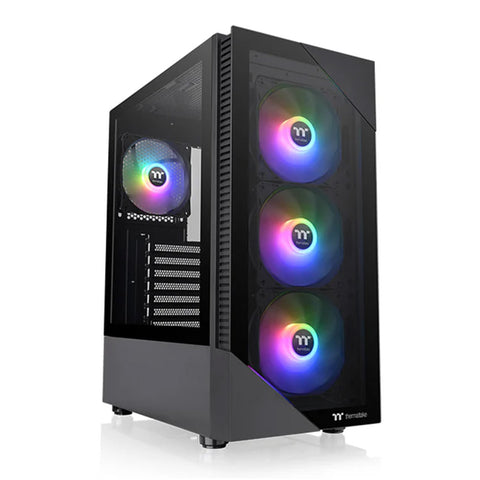 Thermaltake View 200 Plus TG ARGB Case (Black)