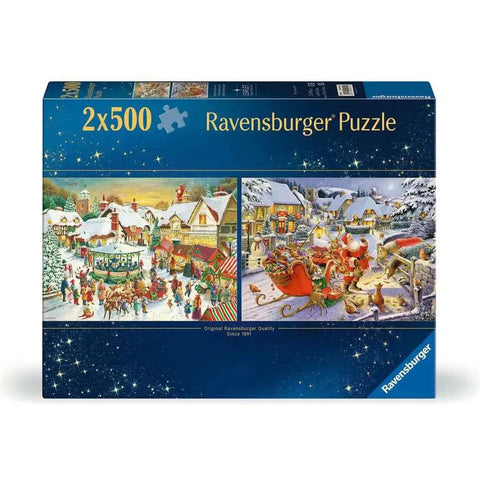 Ravensburger 2x500pc Christmas Collection Puzzle