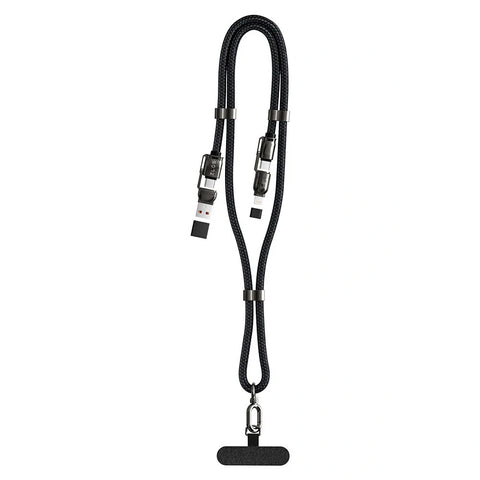 ZLOS ZC17 4-in-1 65W Charging Lanyard Adjustable Strap