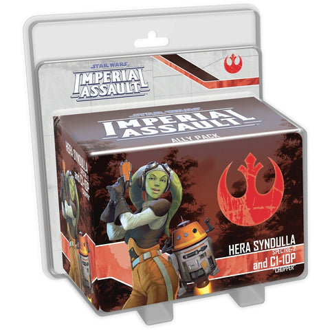 Star Wars Imperial Assault - Hera Syndulla and C1-10P Ally Pack Game