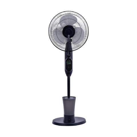 Heller 125x40cm Standing Misting Fan With Remote Control Black