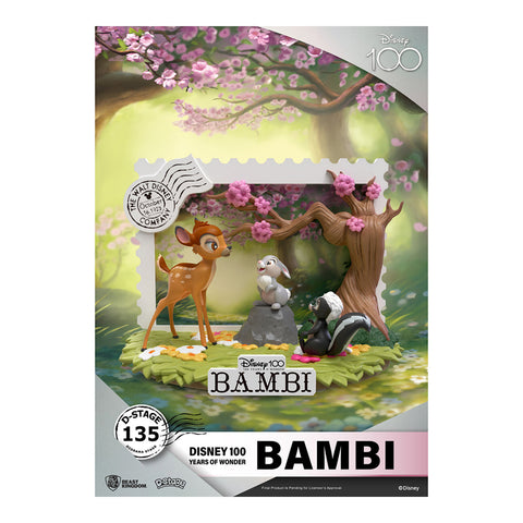 Beast Kingdom D Stage Disney 100 Years of Wonder Bambi Figurine Model Set