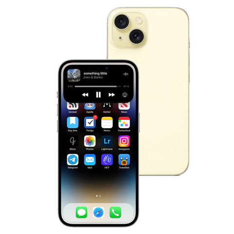 Apple iPhone 15 Plus 128GB (Yellow) [~Refurbished: As new]