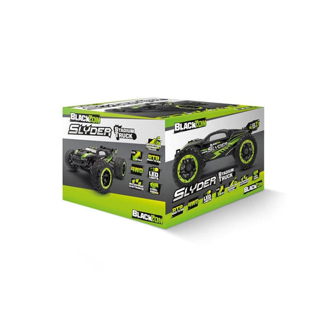 Blackzon 1/16 Slyder ST 4WD Electric RC Stadium Truck - Green