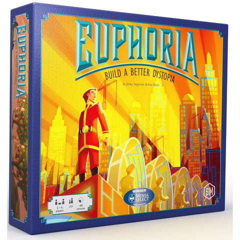Stonemaier Games Euphoria: Build a Better Dystopia Game