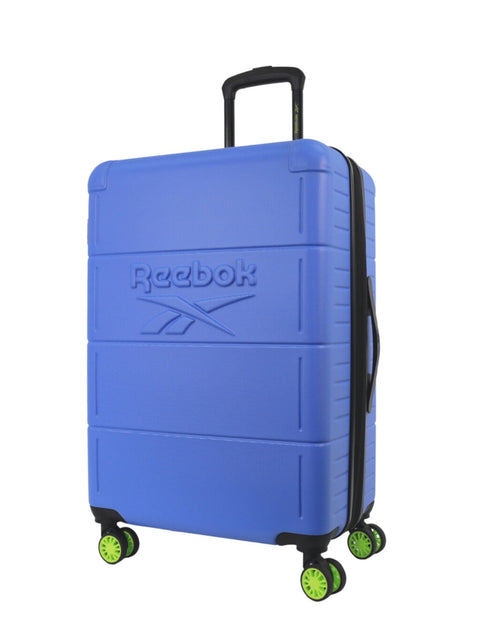 Reebok Wanderer Medium 90L Hard Shell Case Suitcase Travel Luggage (Blue)