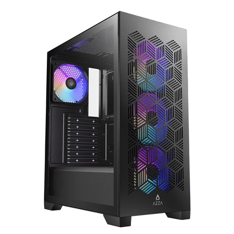 AZZA AeroHex Mid Tower ATX Case (CSAZ-203A03)
