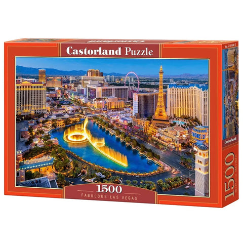 Castorland 1500-Pieces Fabulous Las Vegas Puzzle