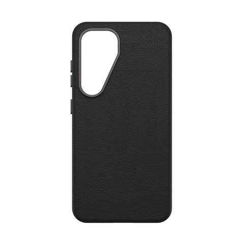 OTTERBOX Symmetry Cactus Leather Case for Samsung Galaxy S25 (Noir Ash)