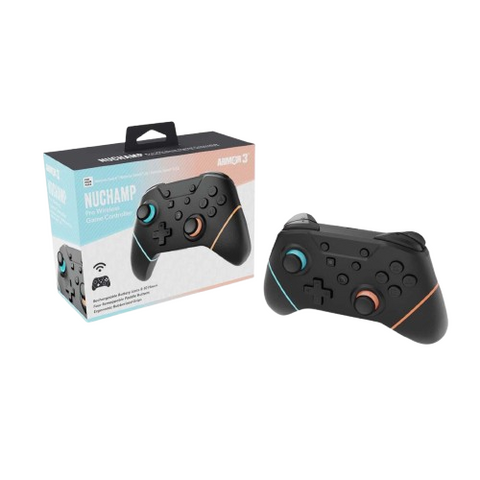 Hyperkin Armor 3 NuChamp for Switch 2 Multi Switch Console Wireless Game Controller - Blue/Orange