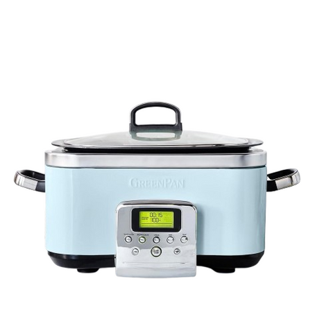Greenpan Slow Cooker 6L (Blue Haze)