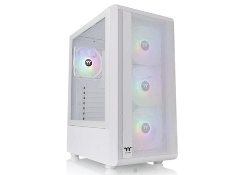 Thermaltake S200 TG PLUS ARGB  Mid-Tower Case - Snow