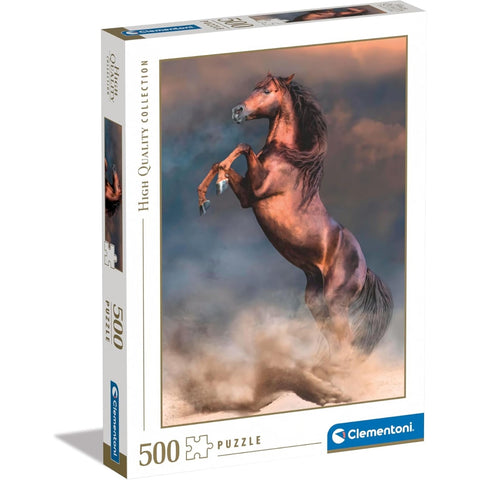 Clementoni 500-Pieces Wild Red Stallion Puzzle